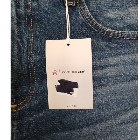 FLAWED** NWT AG Jeans Saige Wide Leg Fray Crop Women's size 29 - Picture 5 of 15